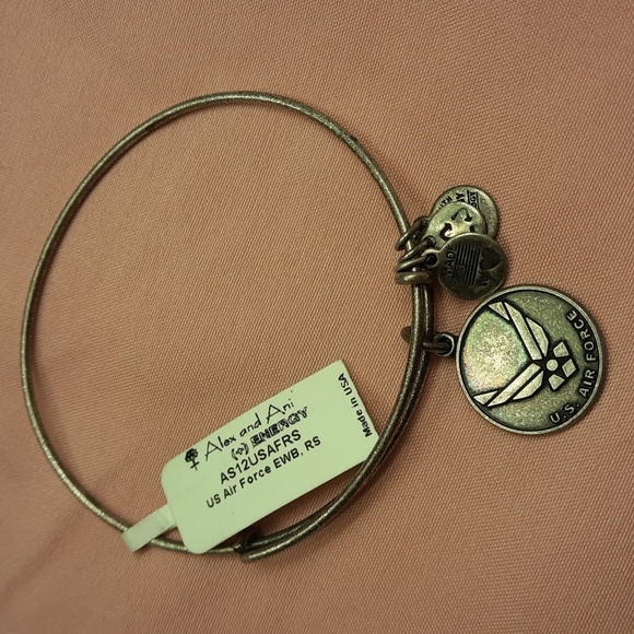 NWT, Bundle of 2 Alex and Ani Air U.S. Air Force Bracelet - Picture 8 of 12